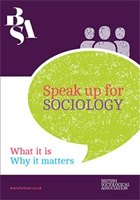 Speak up for Sociology cover image