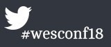 wesconf18 hashtag image